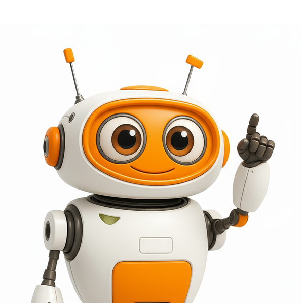 Курс искусственного интеллекта Smartum – персонаж Робот Байт, помощник в изучении ChatGPT и нейросетей